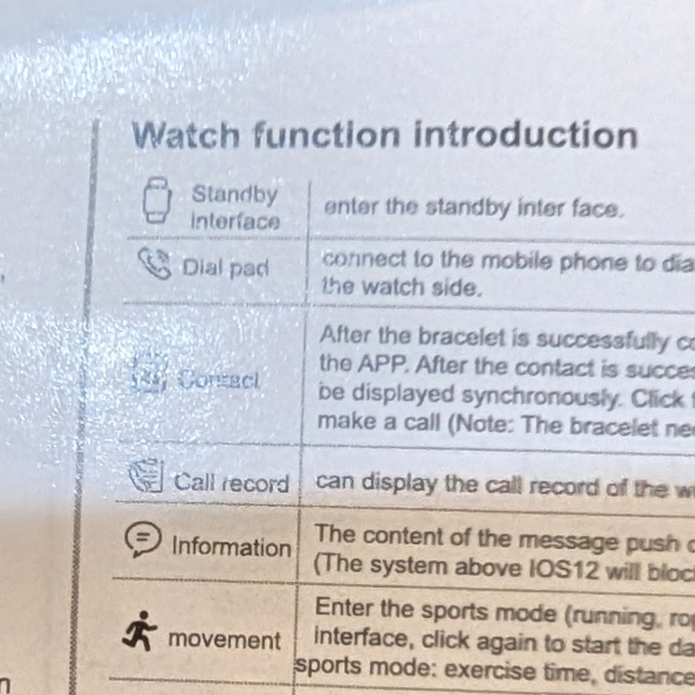 Smartwatch with Black Strap - Picture 7 of 7